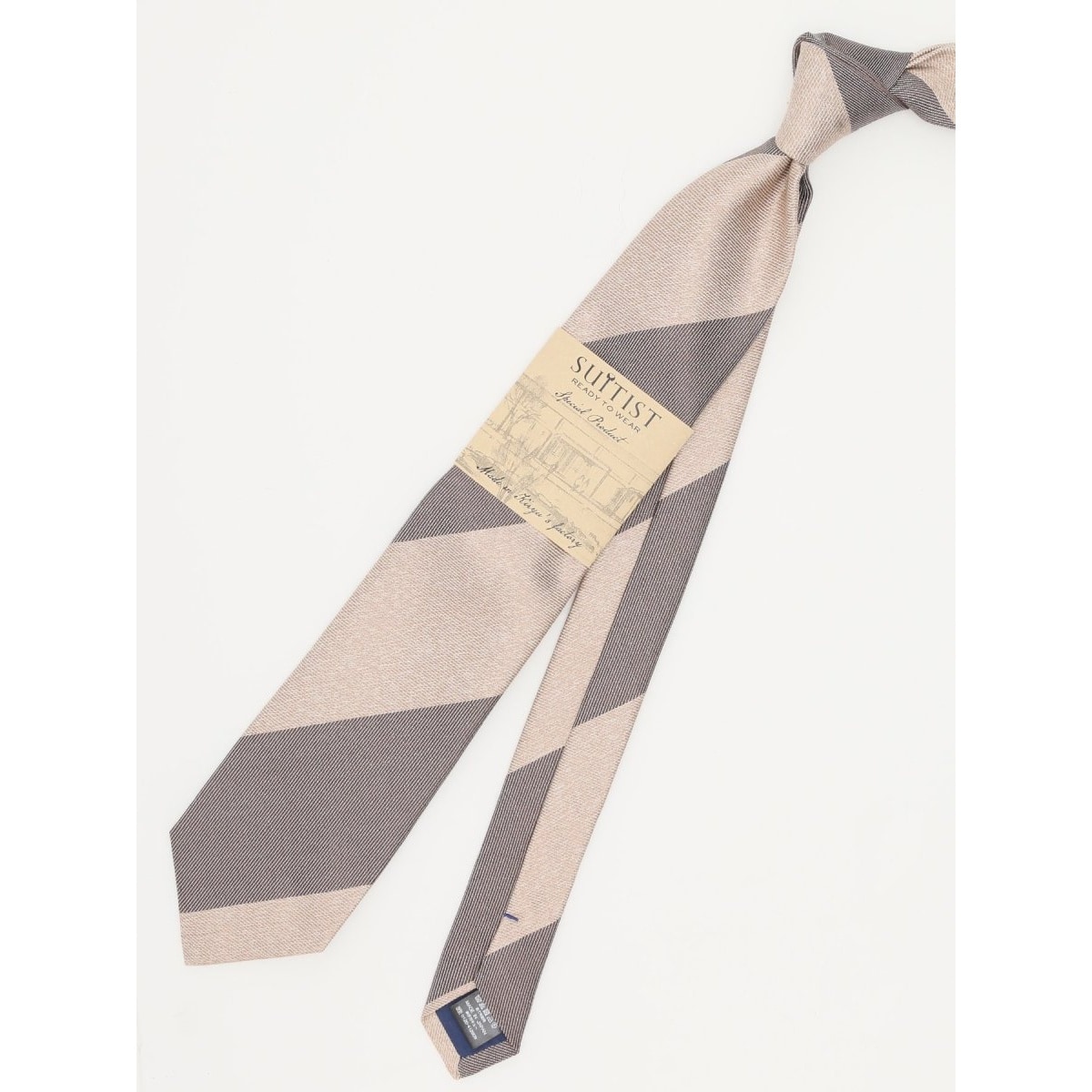 スーティスト 日本製 シルクチェック柄 ネクタイ 8.0cm幅 | タカキュー