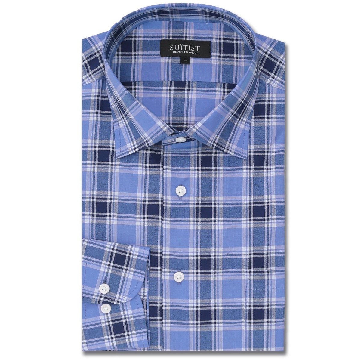 綿100％ フランネル】スーティスト ワイドカラー ビジネスドレス長袖