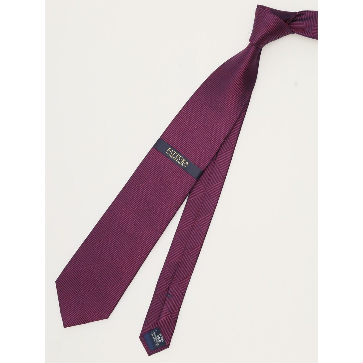 スーティスト 日本製 シルクチェック柄 ネクタイ 8.0cm幅 | タカキュー