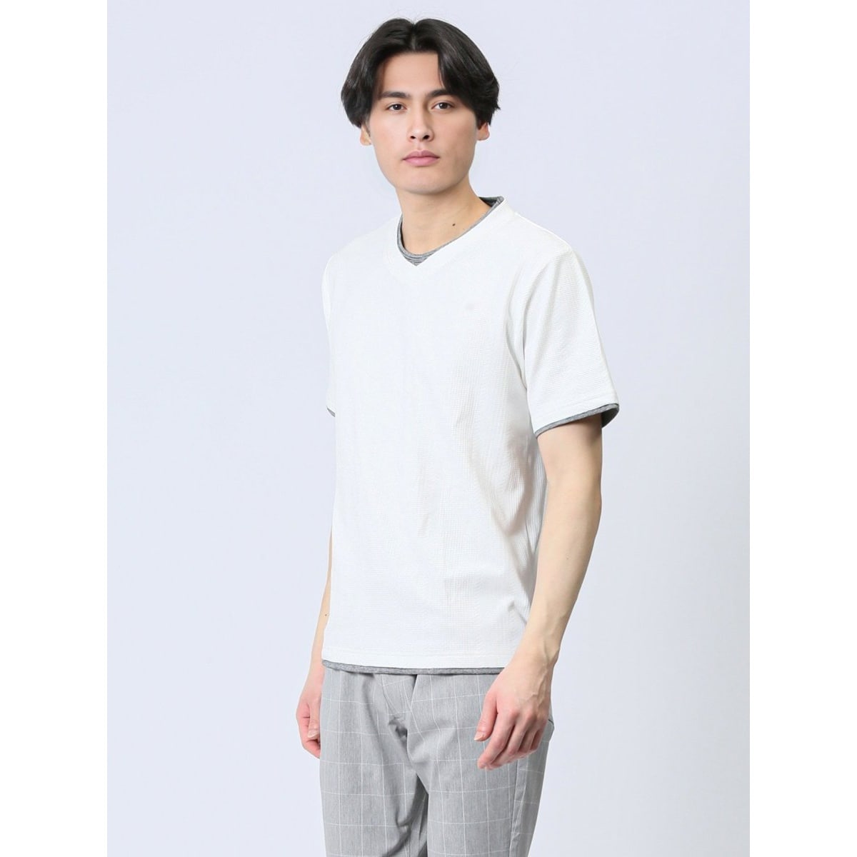 SEEK シーク【プレミアムライン 完全無縫製】V ネックTシャツLサイズ2枚 楽天市場】【SEEK】【PREMIUM】VﾈﾂｸTｼﾔﾂ／シーク（SEEK） : 丸井