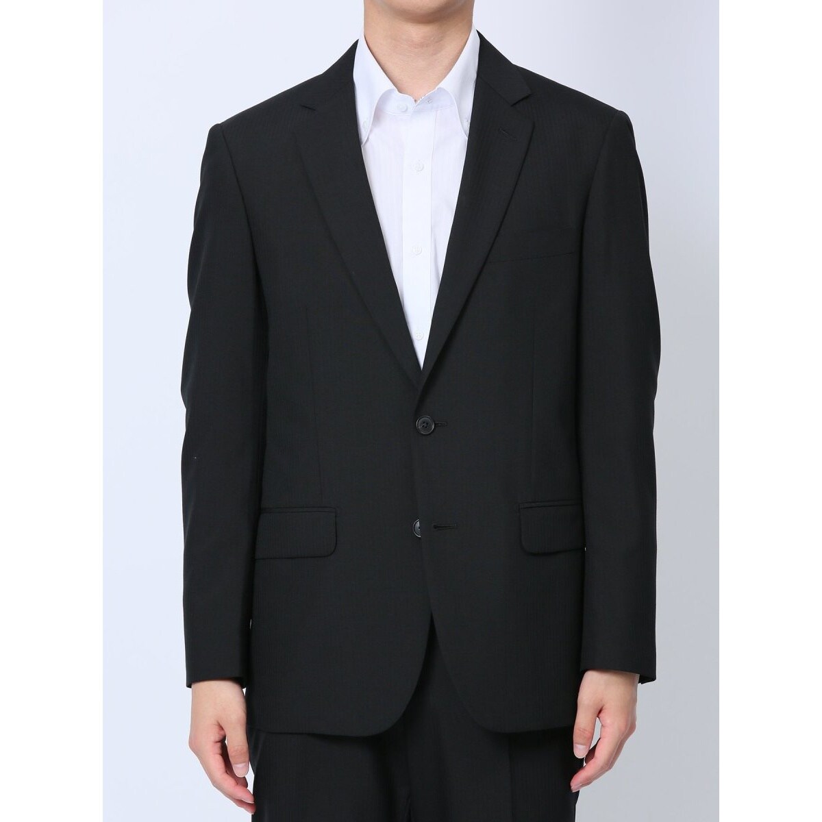 ウール混 パンツウォッシャブル】タカキュー 2ボタン2ピース