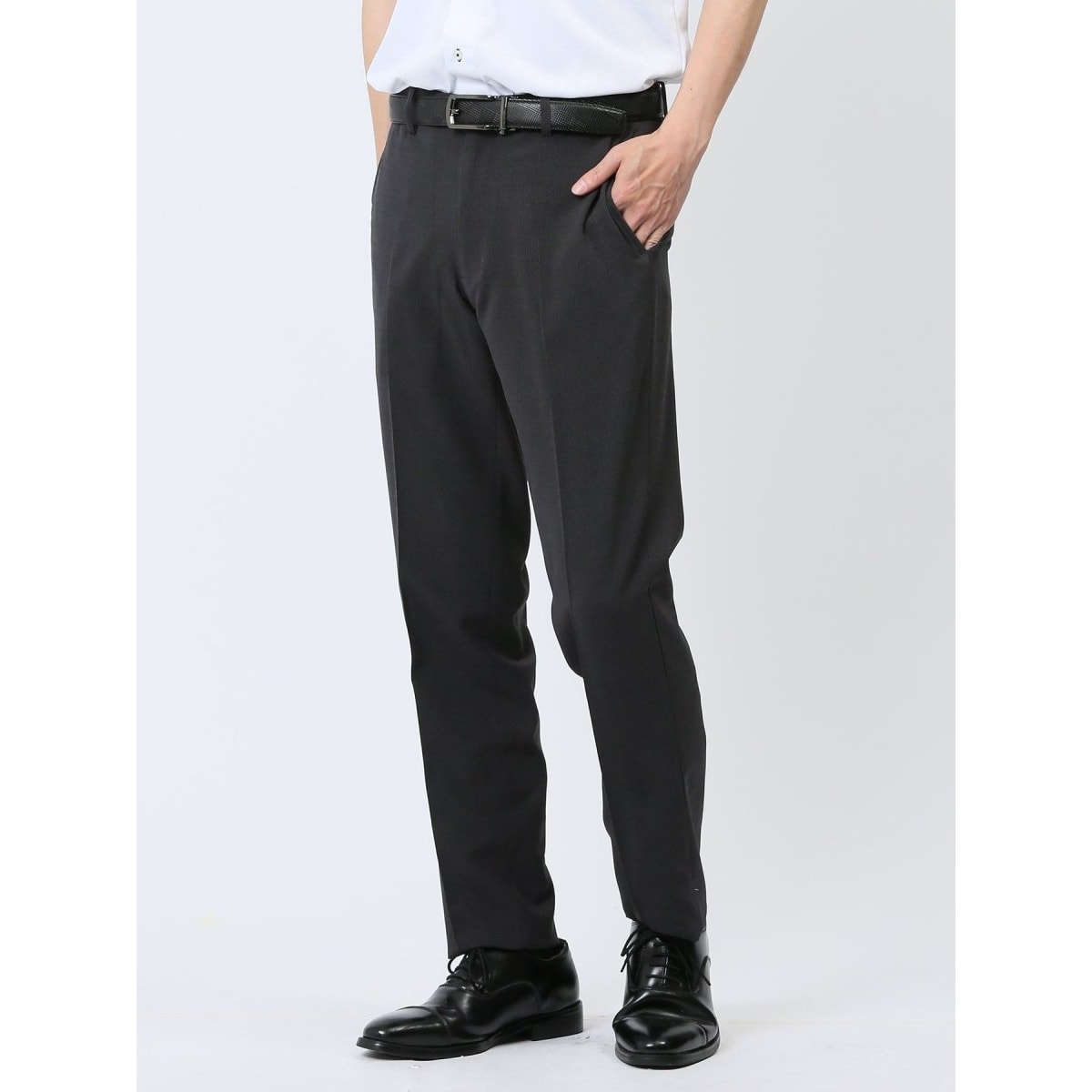 m.f.エディトリアル スーパーストレッチ裏起毛 ノータック ビジネス