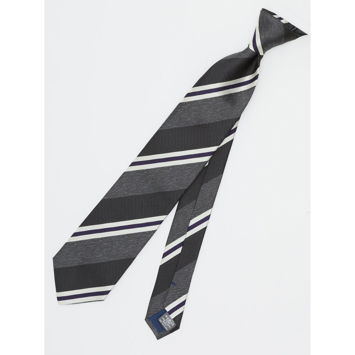 タカキュー（TAKA−Q）/スーティスト 日本製 シルクストライプ柄 ネクタイ 8．0cm幅 スーティスト 日本製 シルクストライプ柄 ネクタイ 8.0cm幅