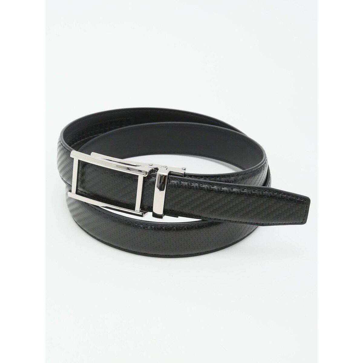 renoma PARIS】フリンジローファー 黒 型押し 本革 バックル