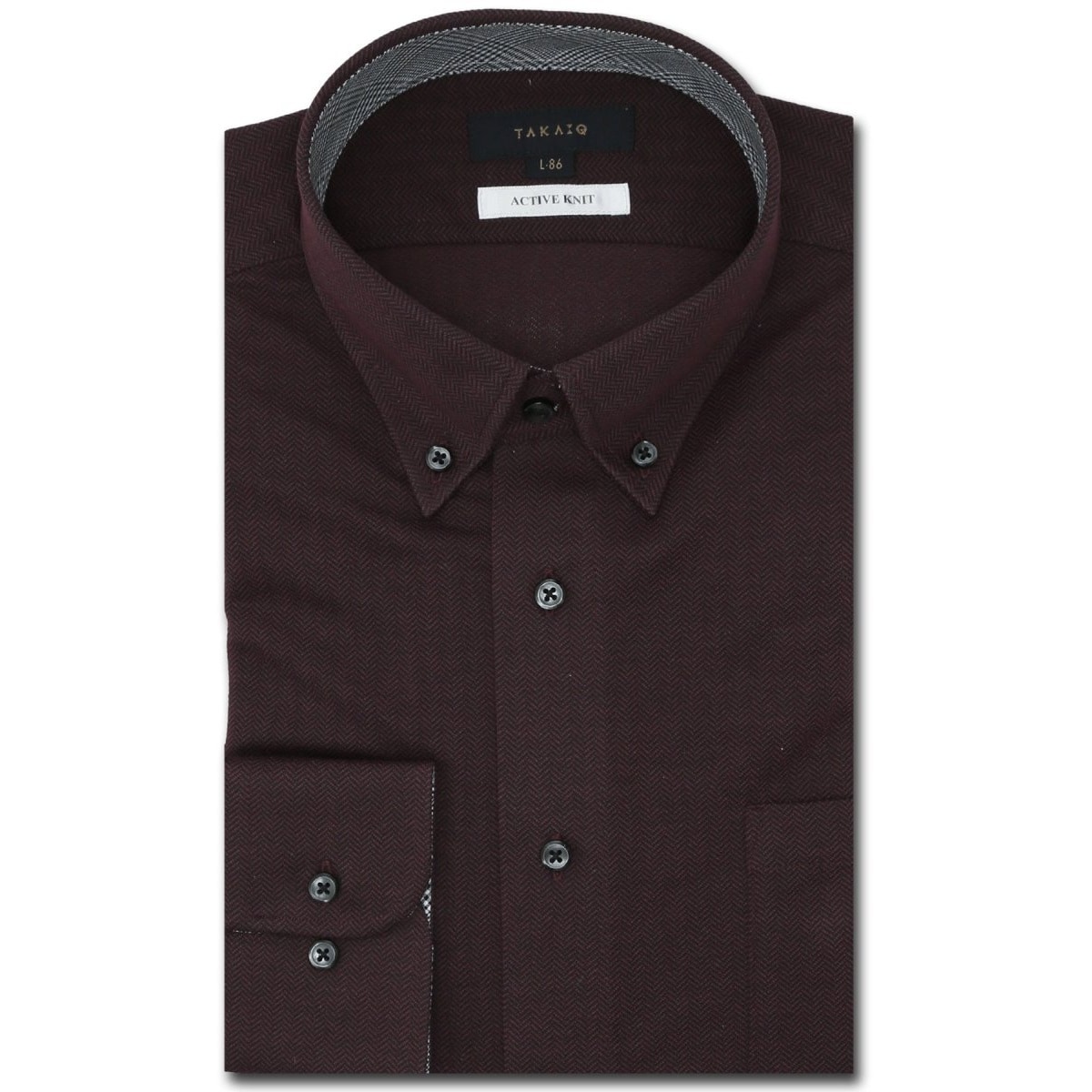 モード イージーアイロン】レノマオム スナップダウン ビジネスドレス