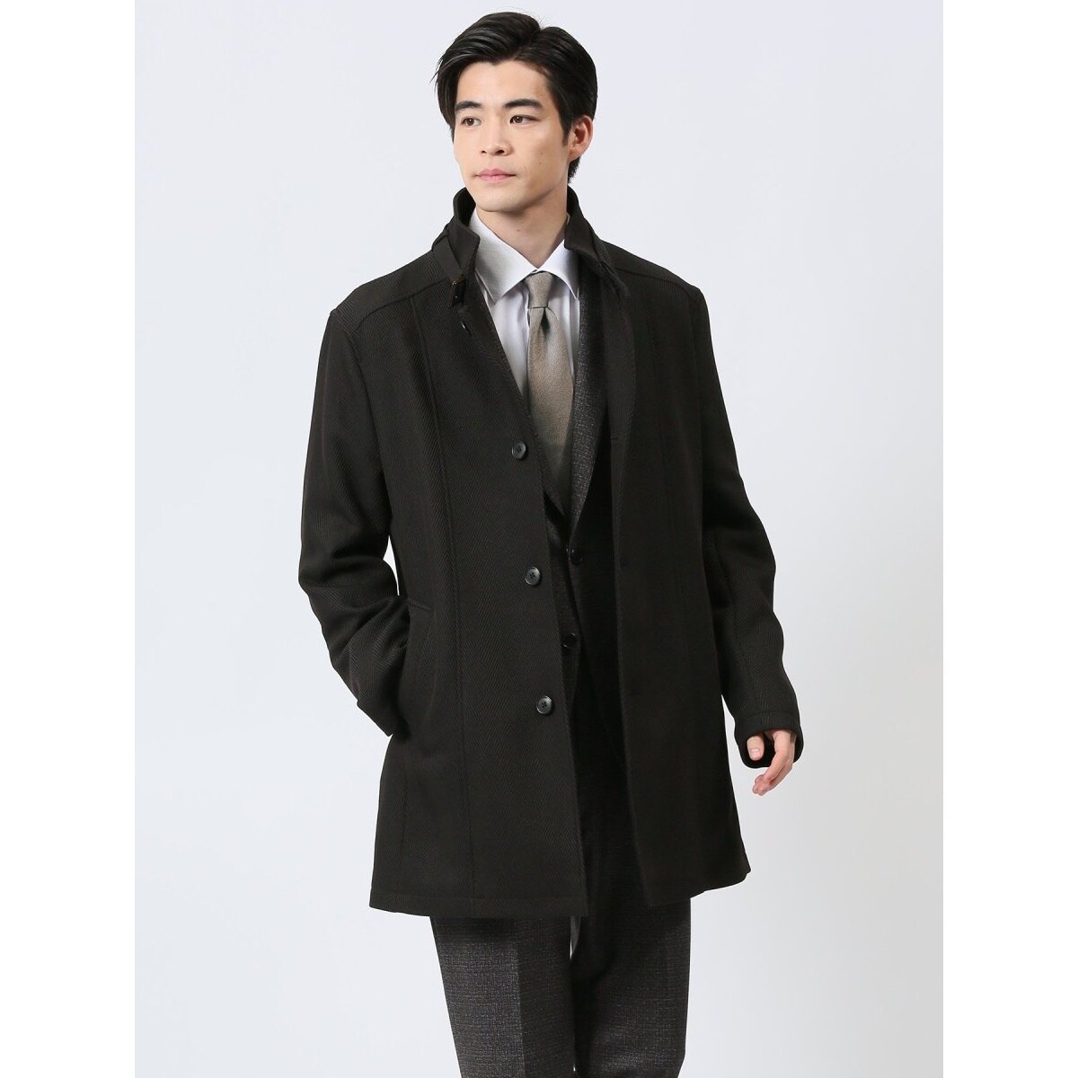 BONCOURA for WILD LIFE TAILOR】SOUTIEN COLLAR COAT | アダムエロペ(ADAM ET ROPE') |  マルイウェブチャネル