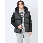 ダウン】レノマ オム ウール ハイブリッド切替 ダウンジャケット  