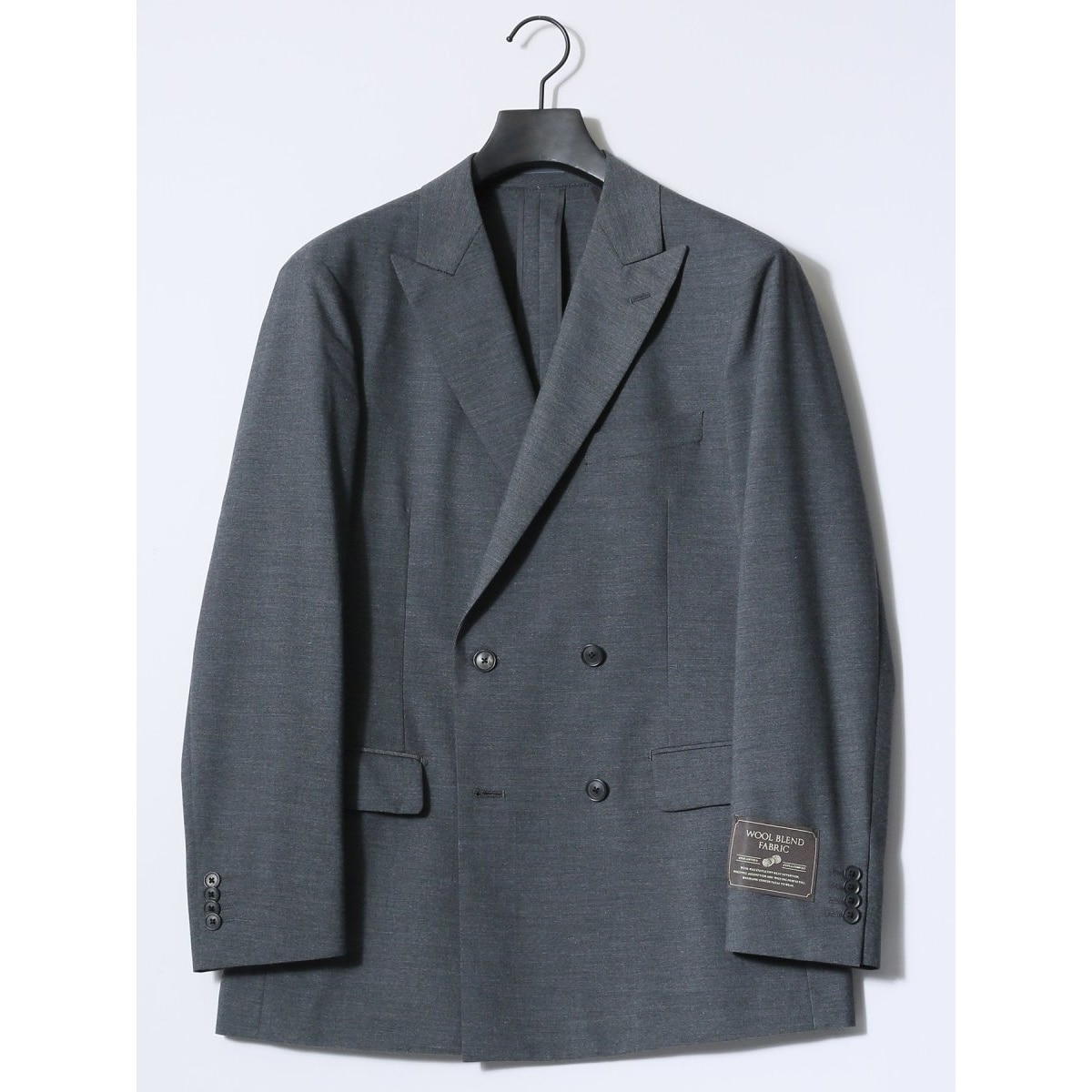 2336【美品】ナノユニバース スリーピース セットアップ シルク