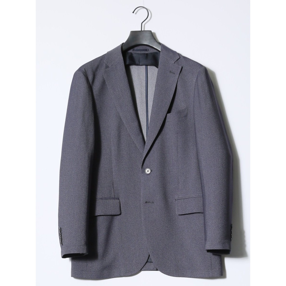 タカキュー（TAKA−Q）/スーティスト ストレッチ ウール混 ダブルジャケット グレー(セットアップ可能) スーティスト ストレッチ ウール混 ダブルジャケット グレー
