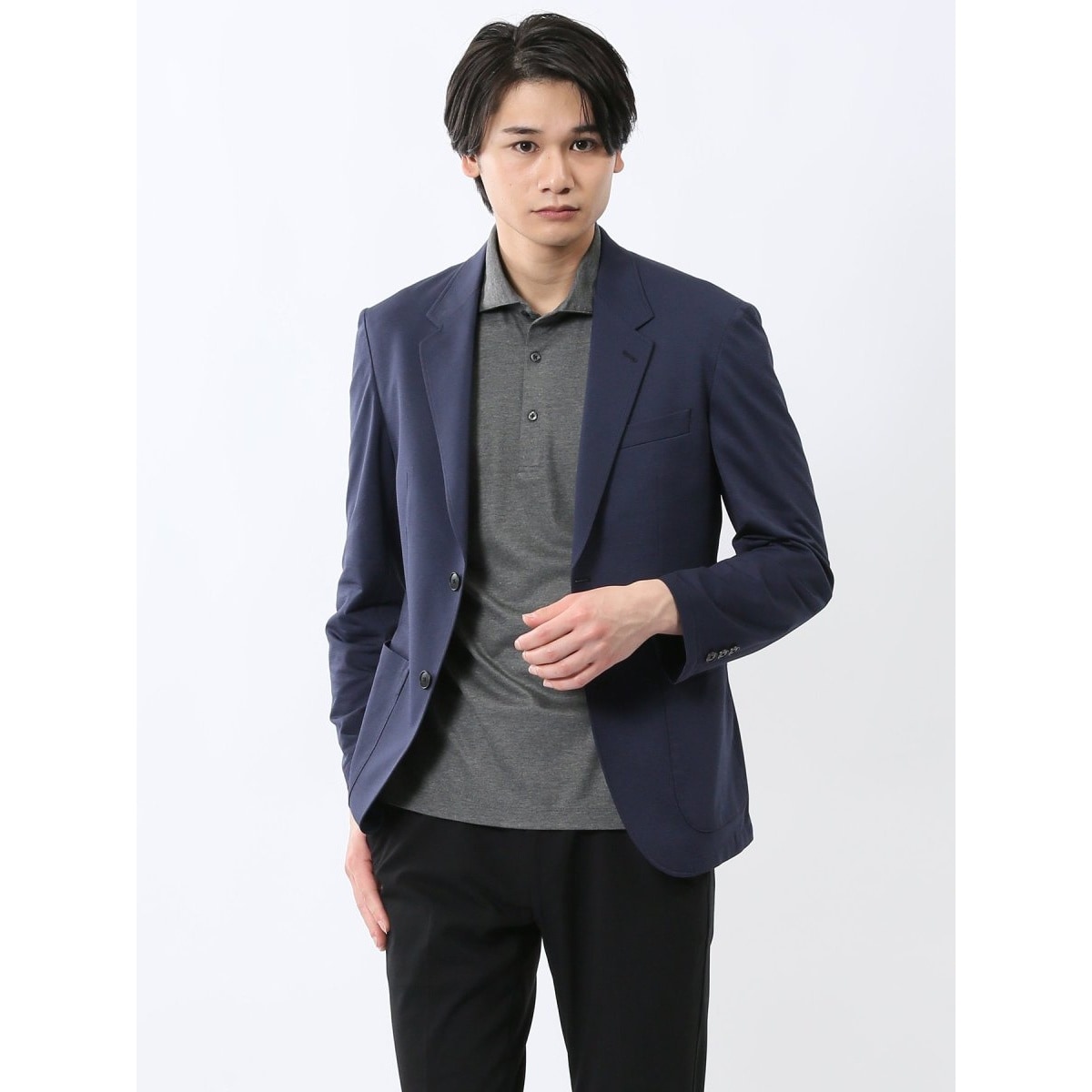 【Deuxieme Classe】Navy tailored ウールジャケット WEB限定/OUTLET】【CLASSICO TAPERED】【年間】ウールブレンド2