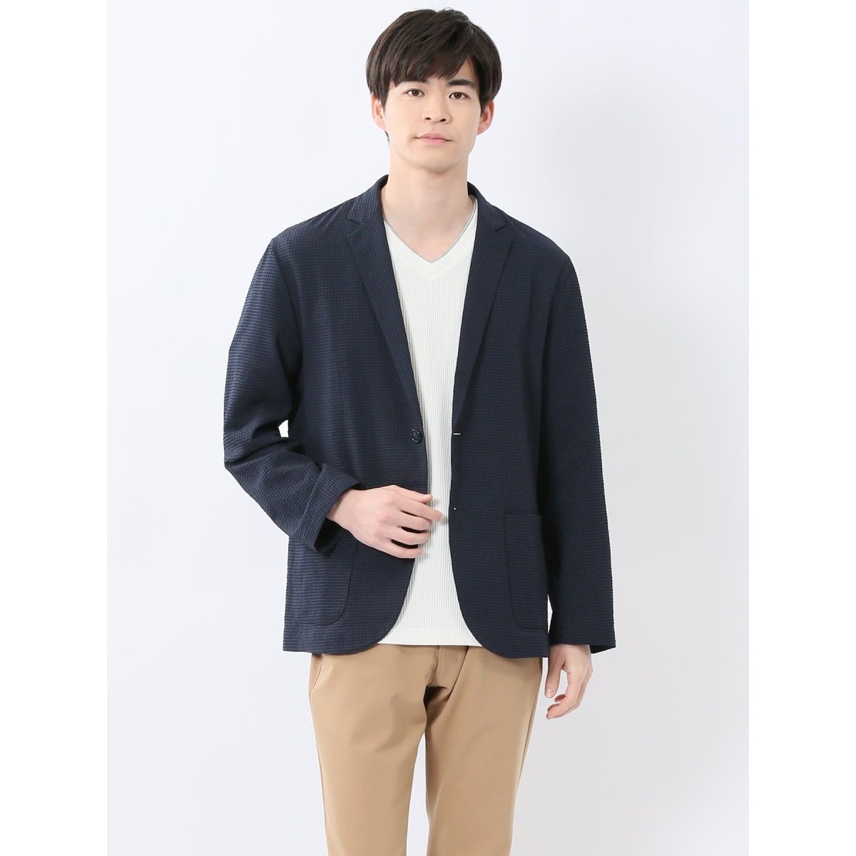 タカキュー TechBlack 2ボタンジャケット 黒無地 | タカキュー(TAKA-Q