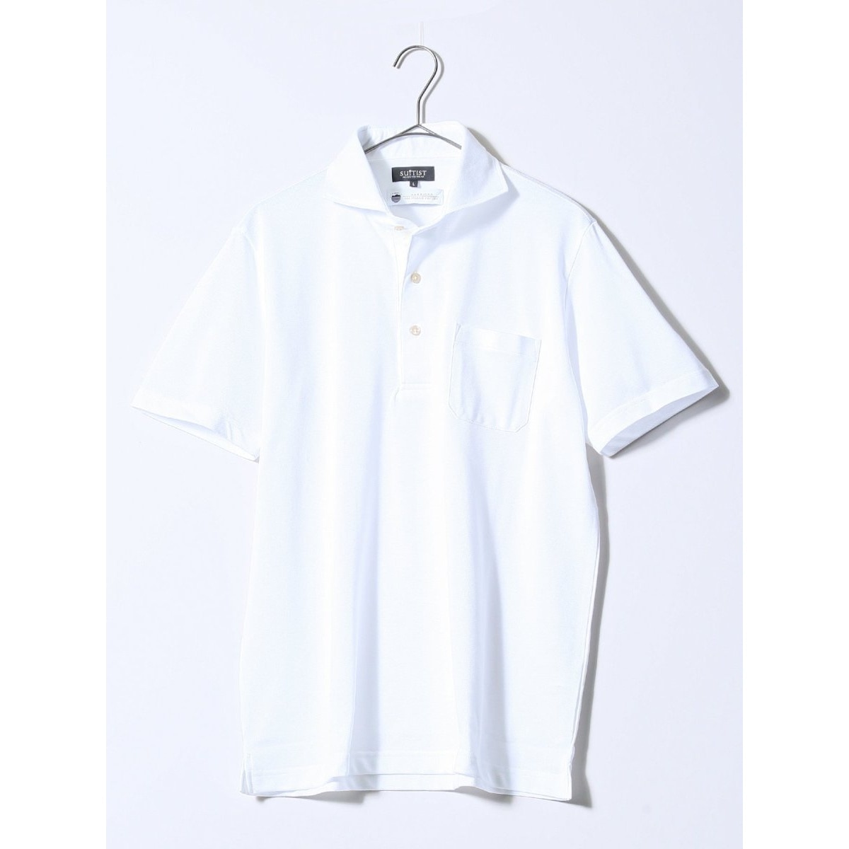 ex/tra】ドライメッシュ サイドロゴポロシャツ | ムッシュニコル