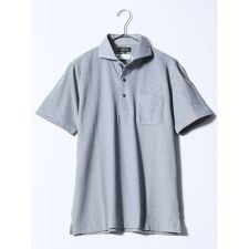 タカキュー(TAKA-Q)の【吸水速乾 消臭】スーティスト アメリカンシーアイランドコットン 鹿の子半袖ポロシャツ