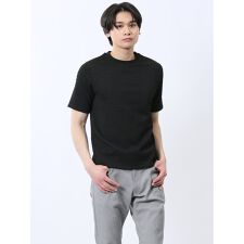 レノマ オム ランダムジャガード クルーネック半袖Tシャツ