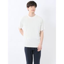 【接触冷感】【ストレッチ】【ウォッシャブル】タカキュー モックネック半袖Tシャツ