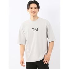 【綿100％】m.f.エディトリアル ロゴプリント クルーネック半袖Tシャツ