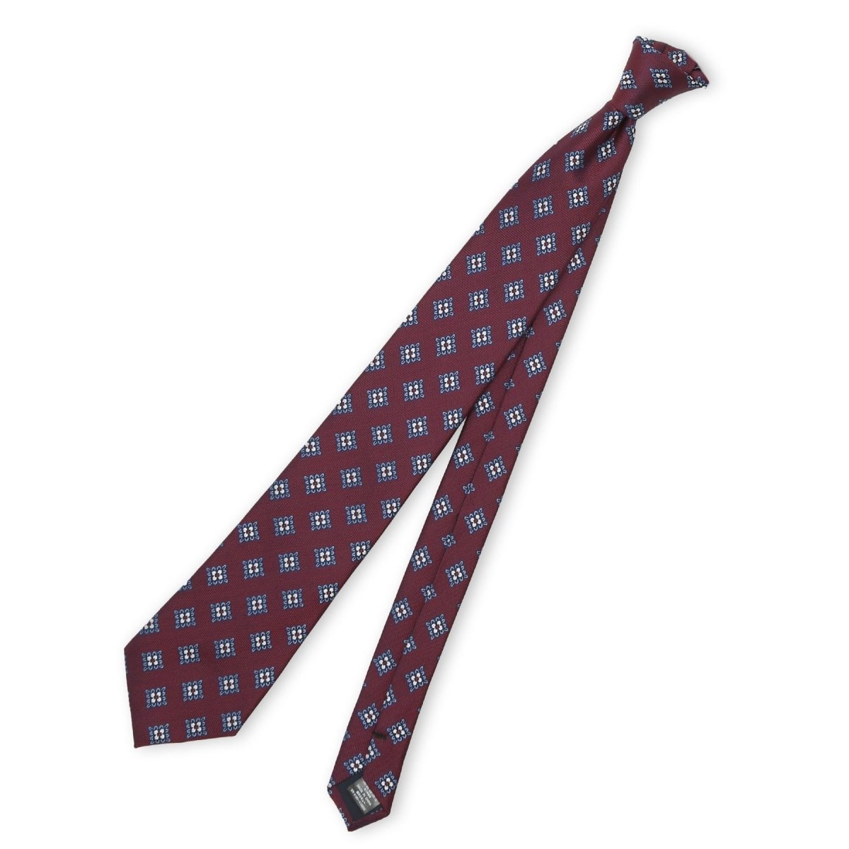 シルク混】タカキュー ペイズリー柄 ネクタイ 8.0cm幅 | タカキュー