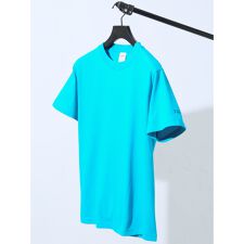 【綿100％ ユナイテッドアスレ】タカキュー TQロゴ クルー半袖Tシャツ