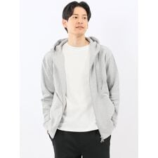 【スエット 綿100%】タカキュー コットン裏毛 フルZIPパーカー