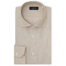 【綿100％ フランネル】スーティスト ワイドカラー ビジネスドレス長袖シャツ