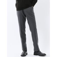 【ストレッチ ウォッシャブル ウール混】タカキュー ノータックスラックス