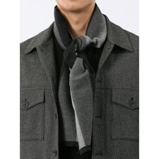 【ストライプ柄】タカキュー ジャガード マフラー