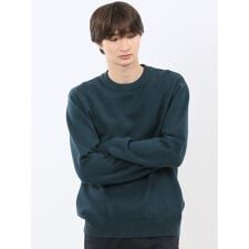 【ストレッチ ウォッシャブル】タカキュー 天竺 クルーニット セータ―