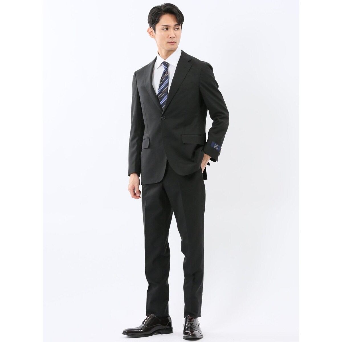 マルゾット ウール混】スーティスト 2ボタン3ピース ビジネス