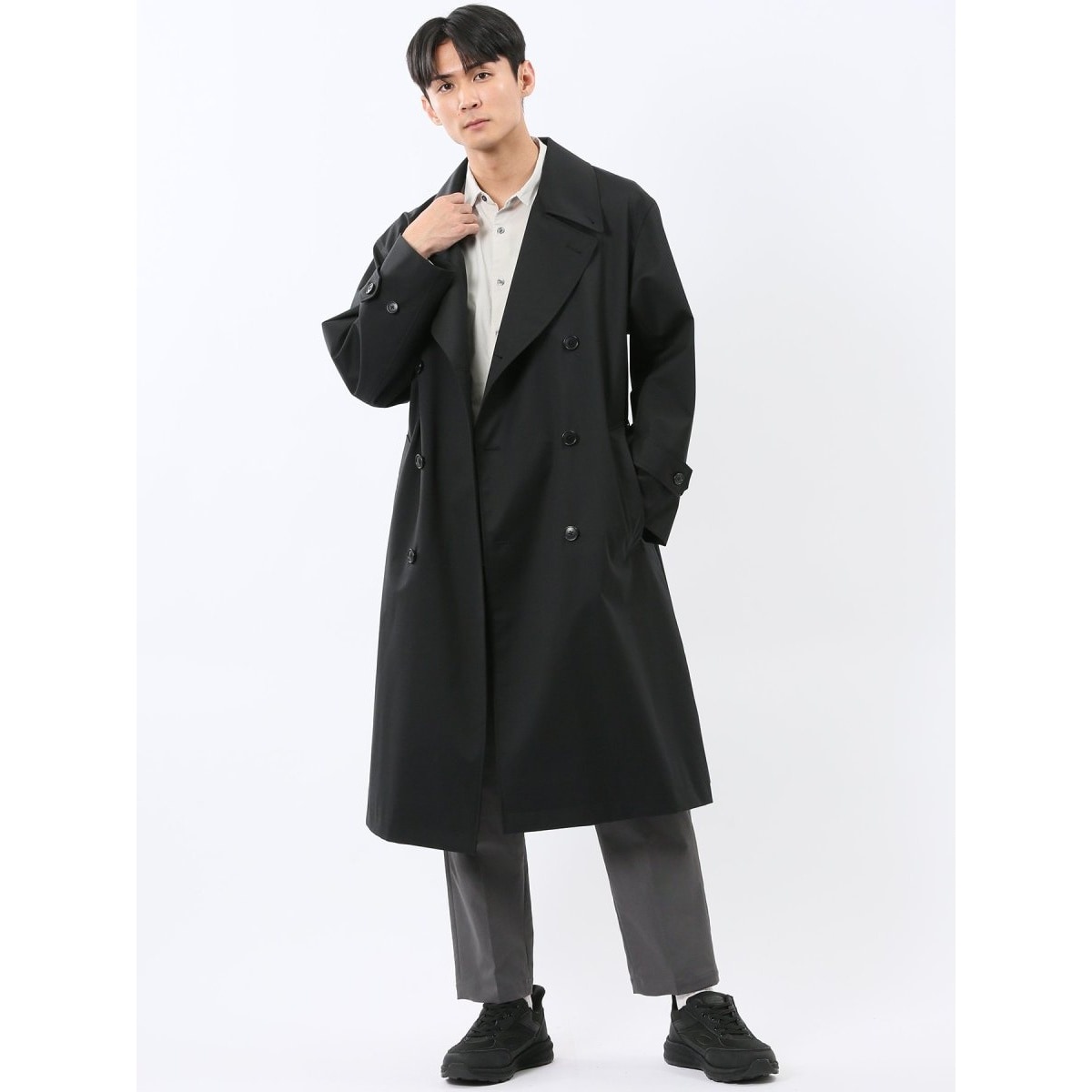 LEON掲載】【DUNFORD TRENCH】ギャバジントレンチコート