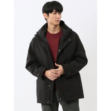 【3WAY フード脱着 ライナー付き】m.f.エディトリアル ハーフコート へリンボン