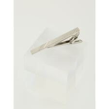 【日本製 ネクタイピン】タカキュー カーブダイヤカット タイバー