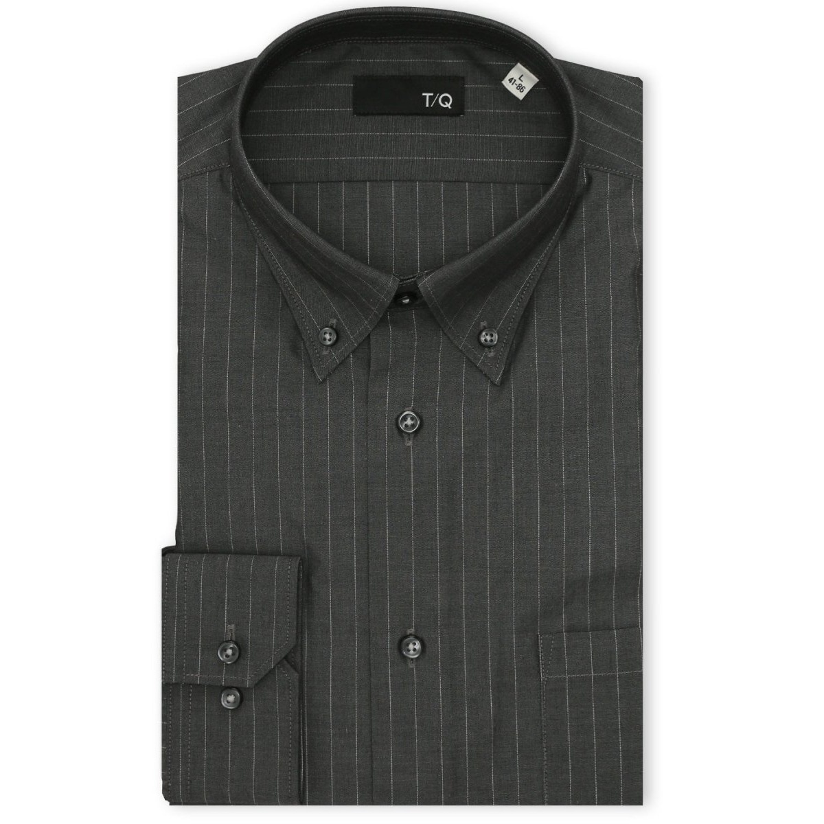 モード イージーアイロン】レノマオム スナップダウン ビジネスドレス