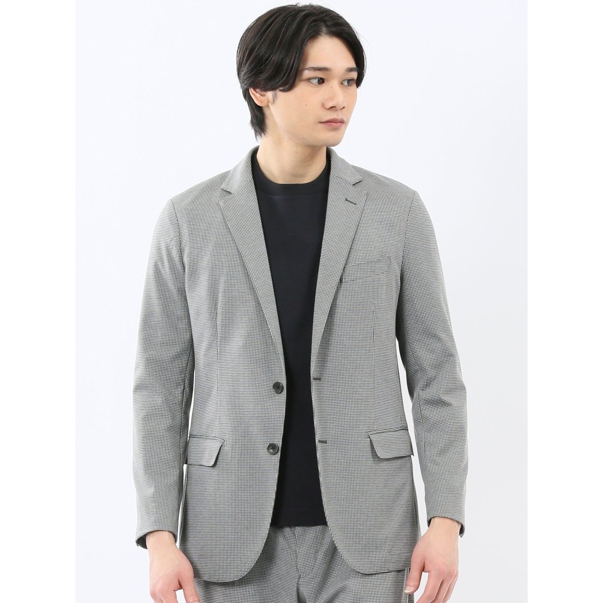 [�}���C]�y�X�g���b�` ��􂢉\�z�^�J�L���[ �|���` 2�{�^���W���P�b�g ���C�g�O���[(�Z�b�g�A�b�v�\)/�^�J�L���[�iTAKA-Q�j 03���C�g�O���[