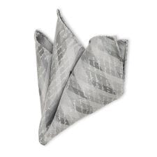 【モード シルク】レノマオム アーガイルカリグラフィー ポケットチーフ