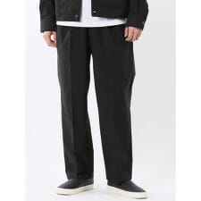 【撥水 ストレッチ ウォッシャブル】タカキュー ワイドテーパードパンツ(セットアップ可能)