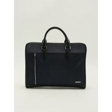 【2WAY A4対応 鞄】タカキュー ブロックチェック ブリーフバッグ