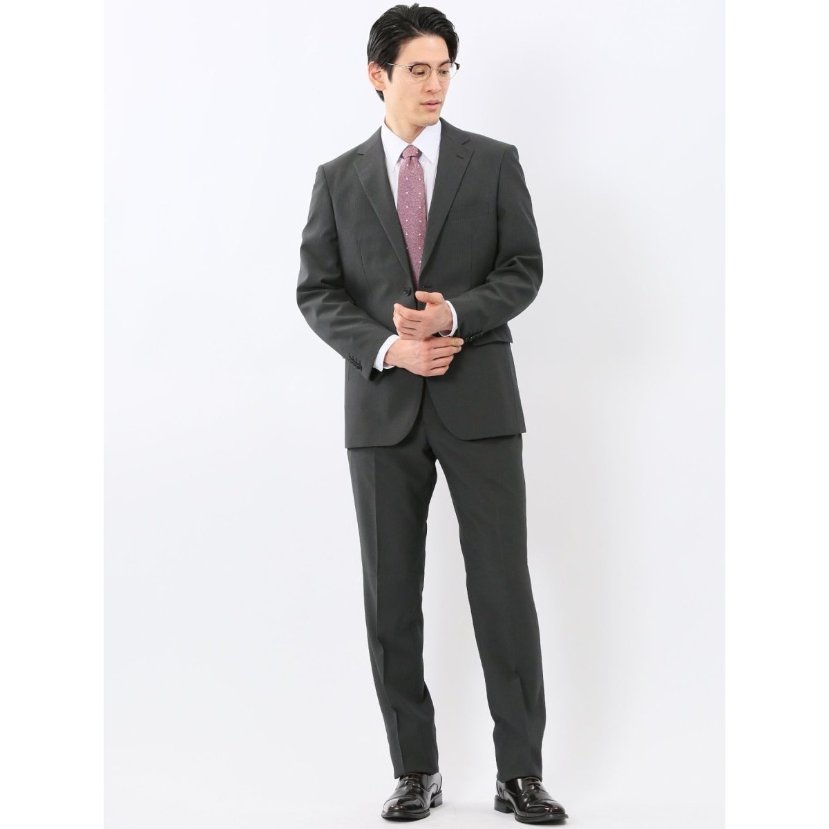 EDIFICE スーツ上下2セット/スーツ上のみ2着 パンツ2本付】EDIFICE