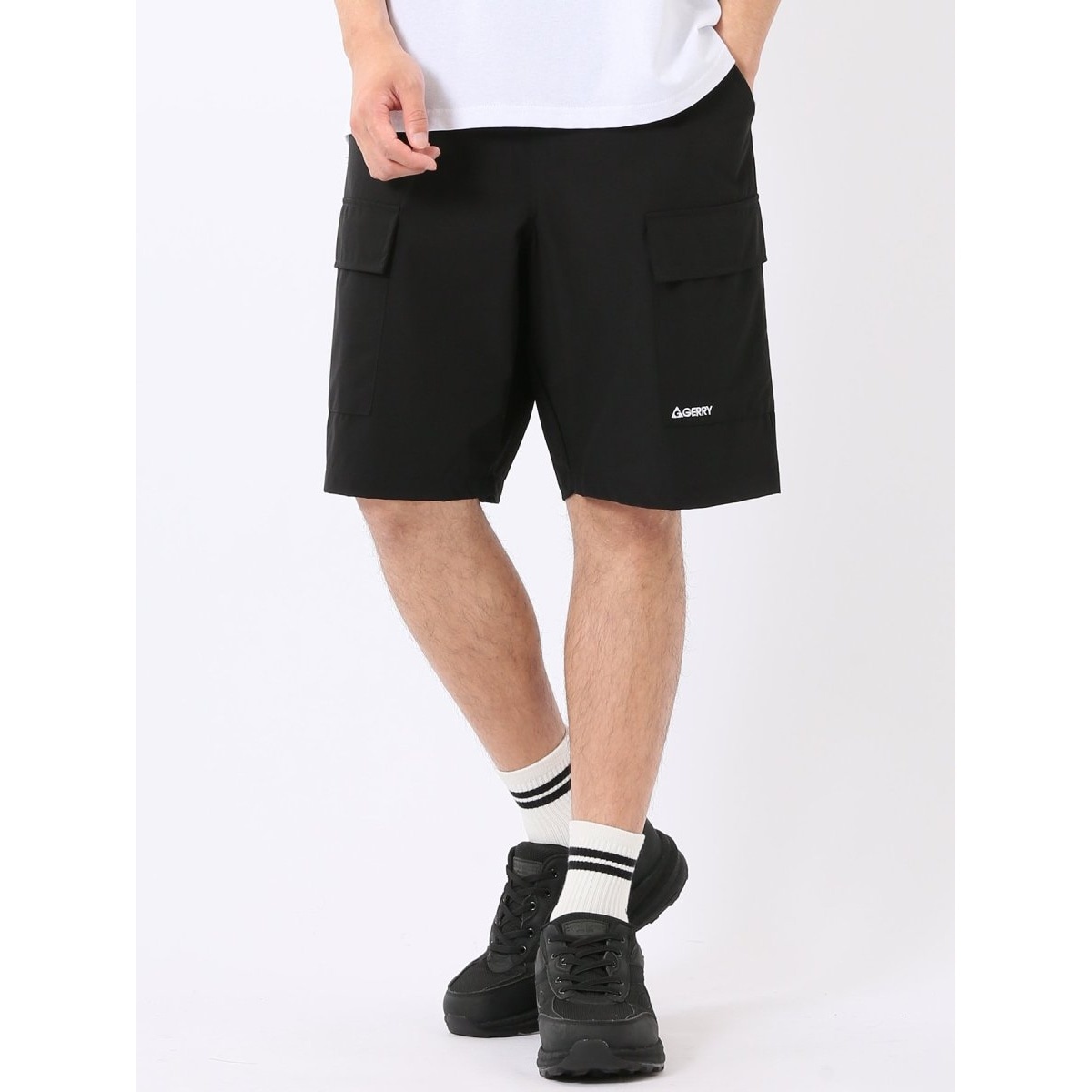 WEB限定 ショート パンツ カーゴ ショーツ メンズ ストレッチ 接触冷感