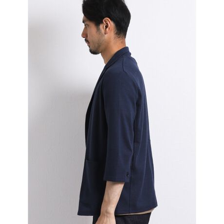 タカキュー ダブルフェイスカルゼ7分袖テーラードジャケット タカキュー Taka Q ファッション通販 マルイウェブチャネル