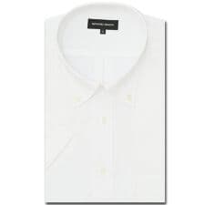 グランバック(GRAND-BACK)の【大きいサイズ 綿100％ 形態安定】グランバック ボタンダウン ビジネスドレス半袖シャツ