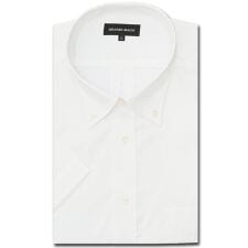 グランバック(GRAND-BACK)の【大きいサイズ 綿100％ 形態安定】グランバック ボタンダウン ビジネスドレス半袖シャツ