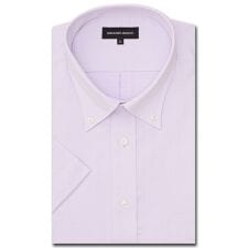 グランバック(GRAND-BACK)の【大きいサイズ 綿100％ 形態安定】グランバック ボタンダウン ビジネスドレス半袖シャツ