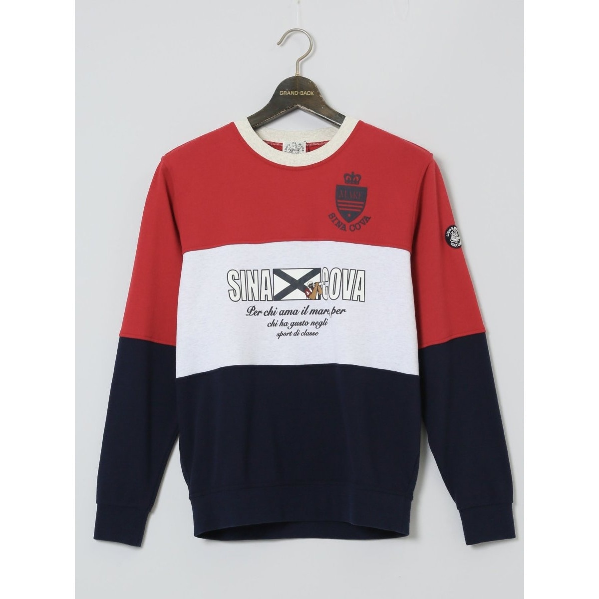 シナコバ　大きいサイズ　3L 4L ハーフジップスウェット　40%OFF シナコバ 大きいサイズ 3L 4L ハーフジップスウェット 40%OFF 【公式通販】