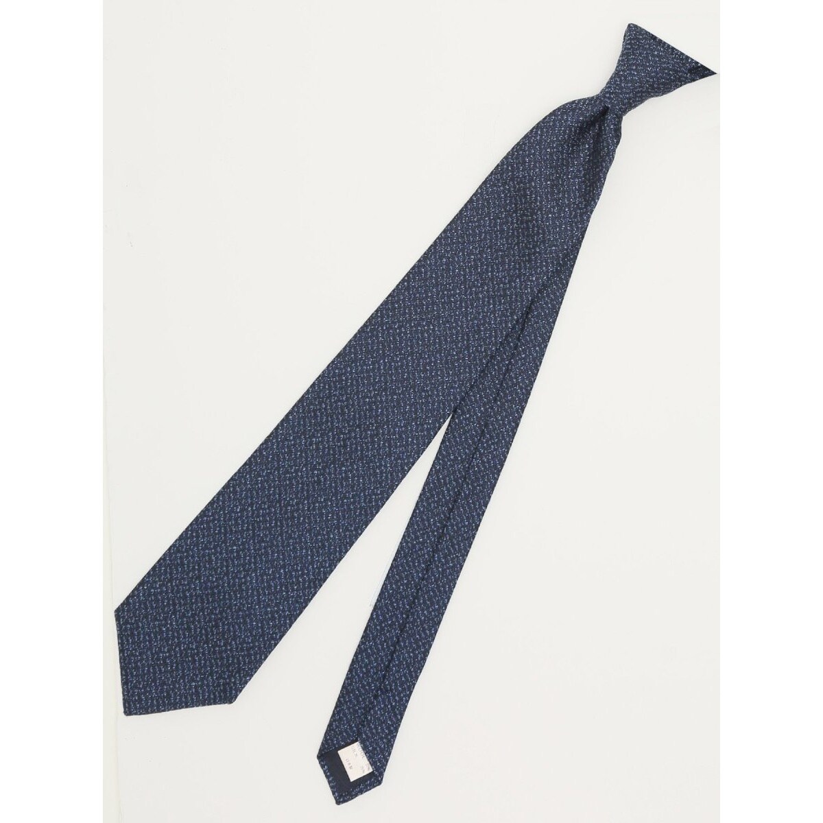 大きいサイズ】ファットゥーラ シルク混イタリア生地 ネクタイ 8.5cm幅