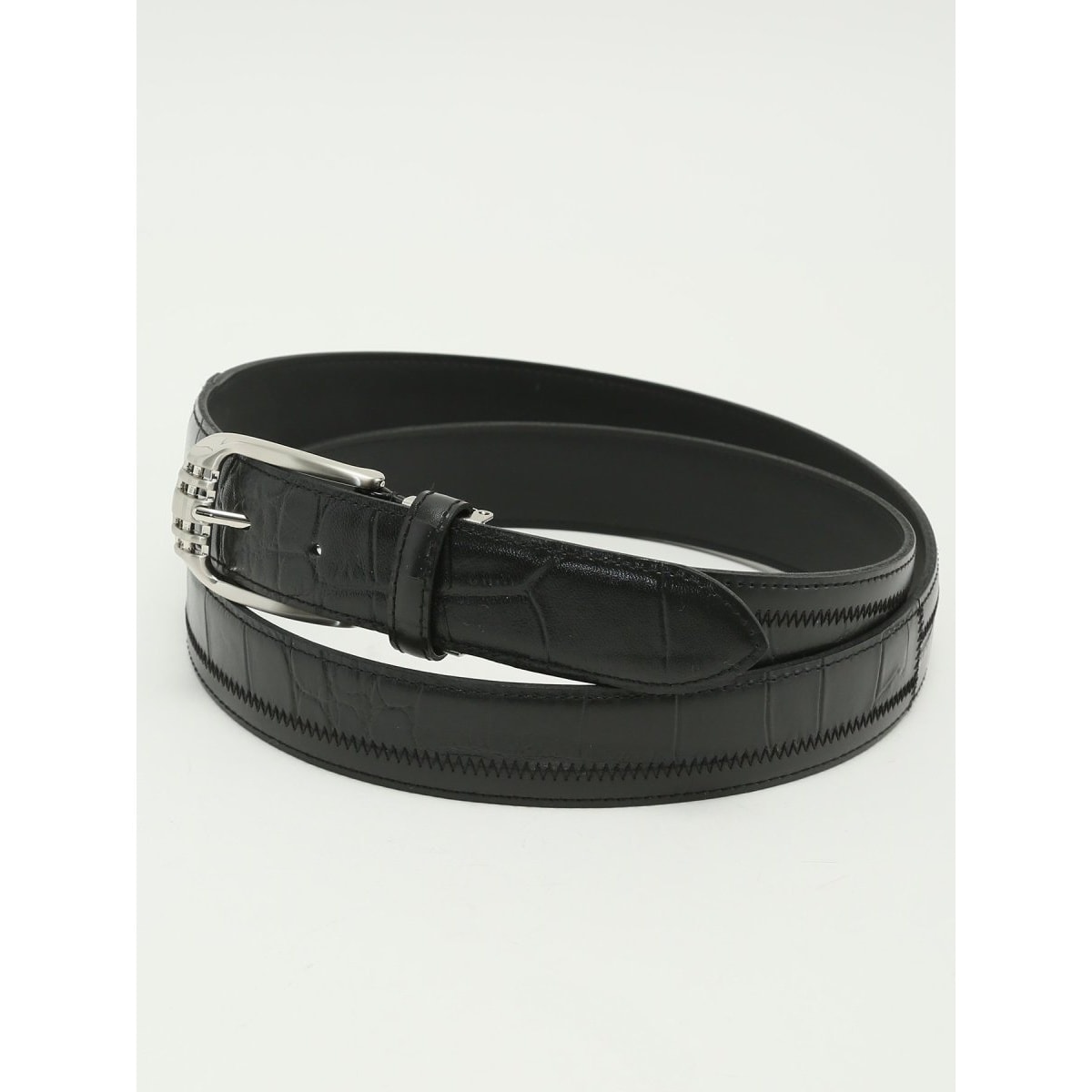 グランバック（GRAND−BACK）/【大きいサイズ】【牛革】キース パッチワーク レザーベルト 大きいサイズ】【牛革】キース パッチワーク レザーベルト | グラン