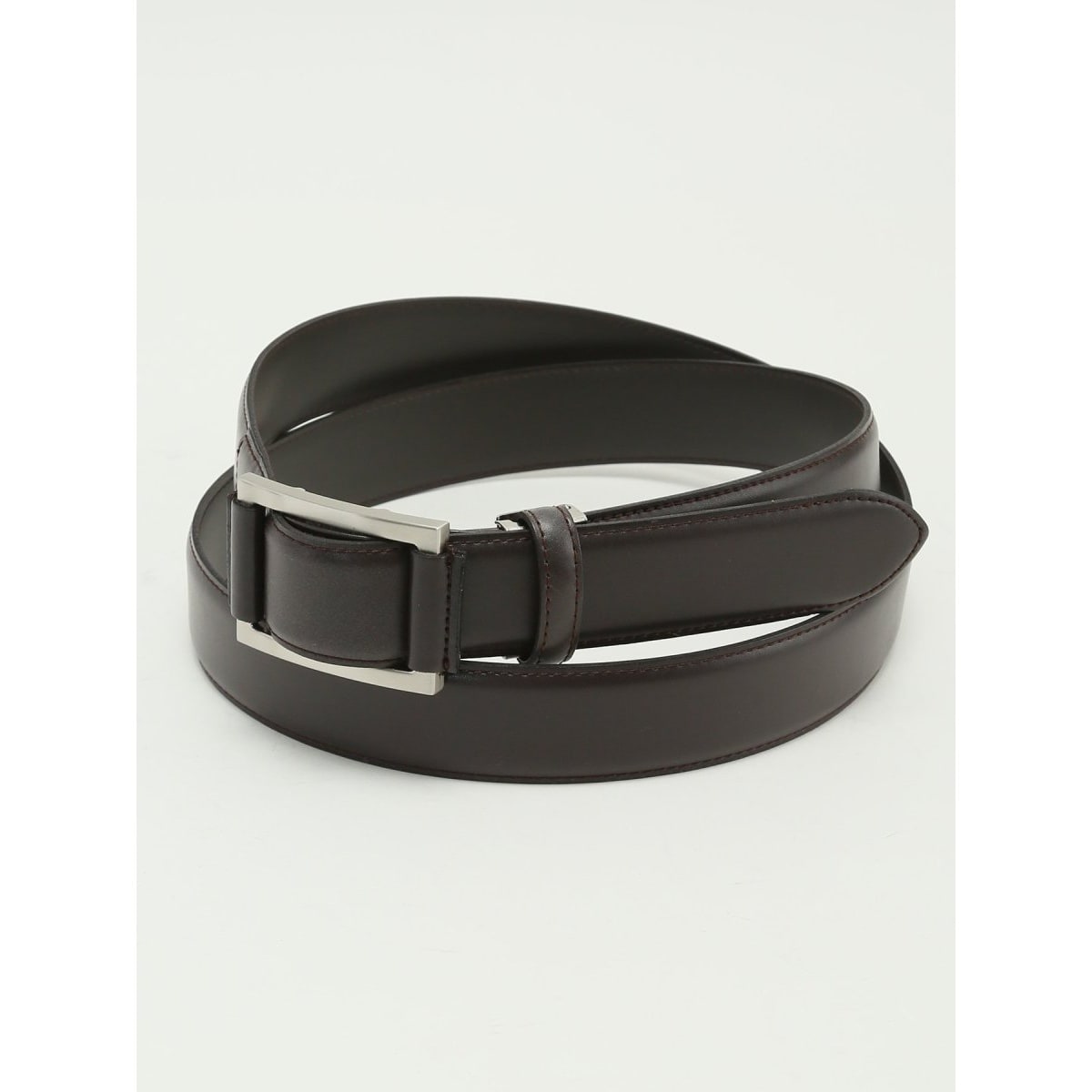 大きいサイズ】【牛革】キース センターエンボス レザーベルト