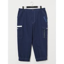【大きいサイズ】シナコバ ストレッチ 8分丈カーゴパンツ