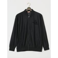 【大きいサイズ】カステルバジャック フロッキープリント フルジップアウター