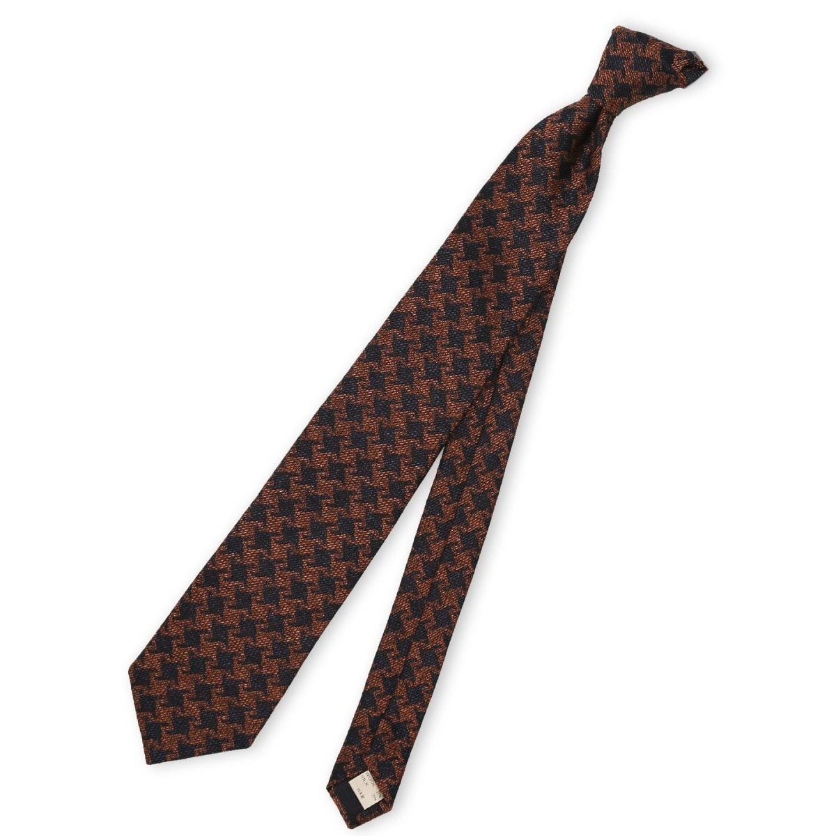 大きいサイズ】ファットゥーラ シルクイタリア生地 ネクタイ 8.5cm幅