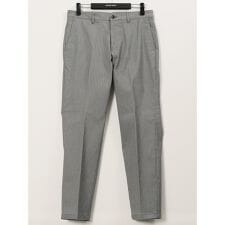 【大きいサイズ】ジーステージ ストレッチツイル レーヨン混 トラウザーパンツ